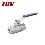 2 PIECE STAINLESS STEEL BALL VALVE 3000PSI