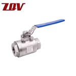 2 PIECE STAINLESS STEEL BALL VALVE 6000PSI