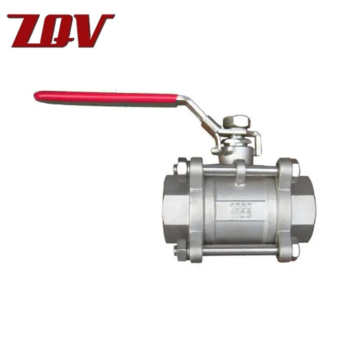 3 Piece Stainless Steel Ball Valve 1000 PSI