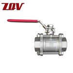 3 Piece Stainless Steel Ball Valve 1000 PSI