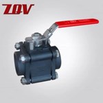 3PC Stainless Steel Threaded Ball Valve 2000PS