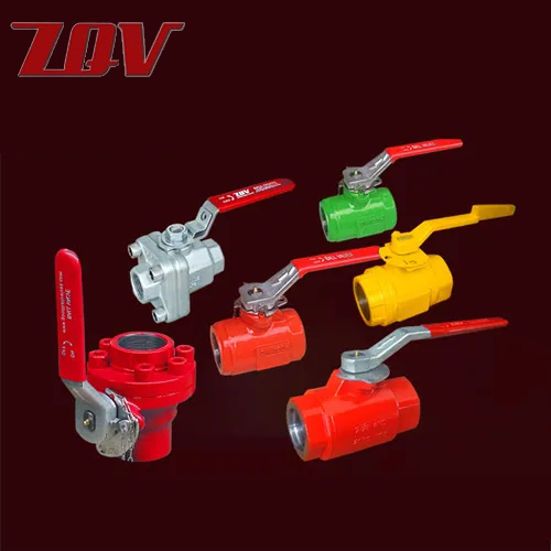 Carbon Steel FNPT Ball Valve 5000WOG