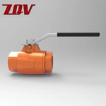 Carbon Steel FNPT Ball Valve 5000WOG