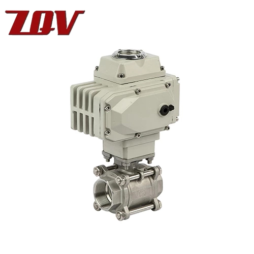 Electric Threaded Ball Valve