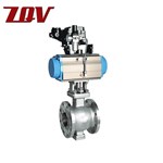 Flange V Port Ball Valve