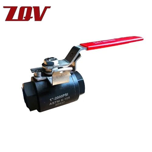 Full Bore Threaded Ball Valve 5000 PSI