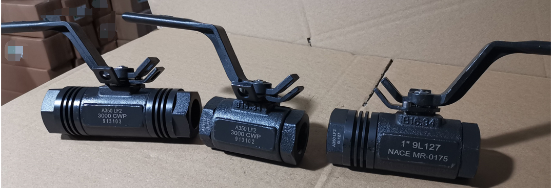 Socket Weld and Threaded end floating ball valves