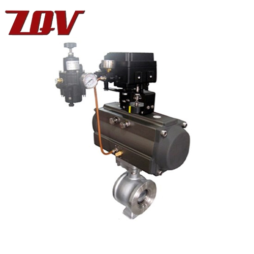 Wafer V Port Ball Valve