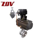 Wafer V Port Ball Valve