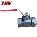 1PC Standard Port Threaded Ball Valve 2000PSI