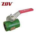 2-pc Threaded Oilfield Ball Valve 2000PSI