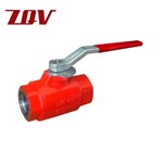 2-pc Threaded Oilfield Ball Valve 2000PSI