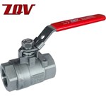 2 piece Threaded Ball valve 3600 PSI Class1500