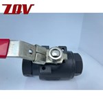 2PC Fire-Safe Class 1500 threaded ball valve