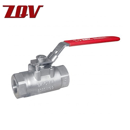 2PC Investment Casting Threaded Ball Valve 3000 PSI