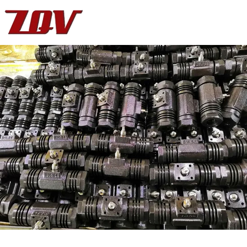 3PC Forged Steel Threaded Ball Valves 6000PSI