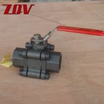 3PC Reduced Port Ball Valves 2000PSI