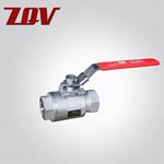 3PC Stainless Steel Threaded Ball Valves 3000 PSI