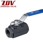 3PC Stainless Steel Threaded Ball Valves 3000 PSI
