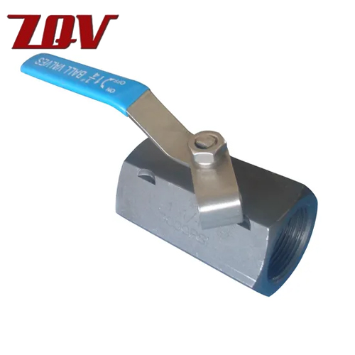 Hex Bar Stock Standard Port Threaded Ball Valve