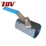 Hex Bar Stock Standard Port Threaded Ball Valve