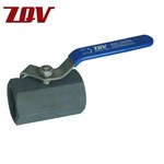 Hex Bar Stock Standard Port Threaded Ball Valve