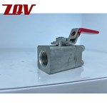 Threaded End Bolted Body Floating Ball Valve