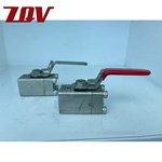 Threaded End Bolted Body Floating Ball Valve