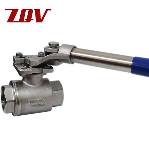 Threaded End Seal welded Ball Valves 2000 PSI