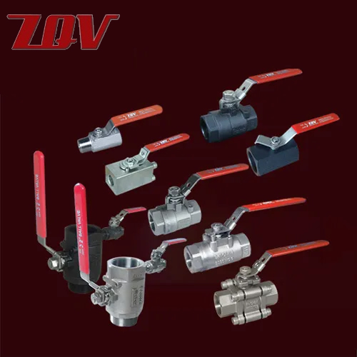 Threaded End Seal welded Ball Valves 2000 PSI