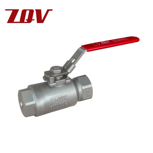 2 PIECE CARBON STEEL BALL VALVE 6000PSI