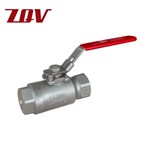 2 PIECE CARBON STEEL BALL VALVE 6000PSI