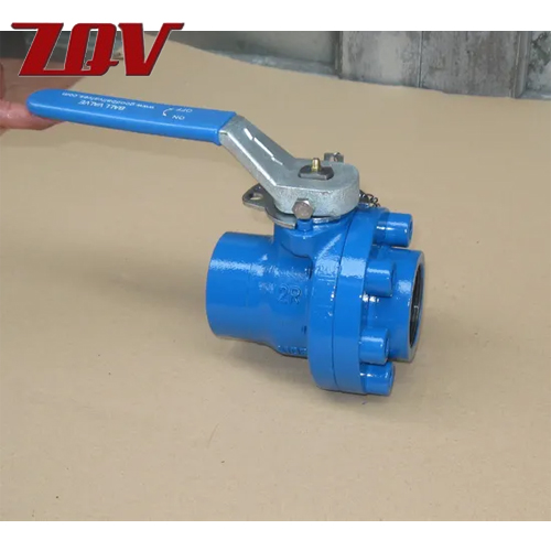 2 PIECE OIL FIELD BALL VALVE 5000PSI