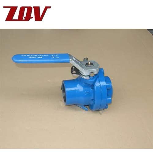 2 PIECE OIL FIELD BALL VALVE 5000PSI
