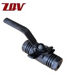 3-PIECE FORGED STEEL THREDED HIGH PRESSURE BALL VALVES