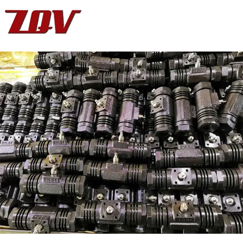 3-PIECE FORGED STEEL THREDED HIGH PRESSURE BALL VALVES