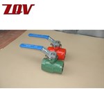 Ductile Iron Oilfield Ball Valve 2000PSI